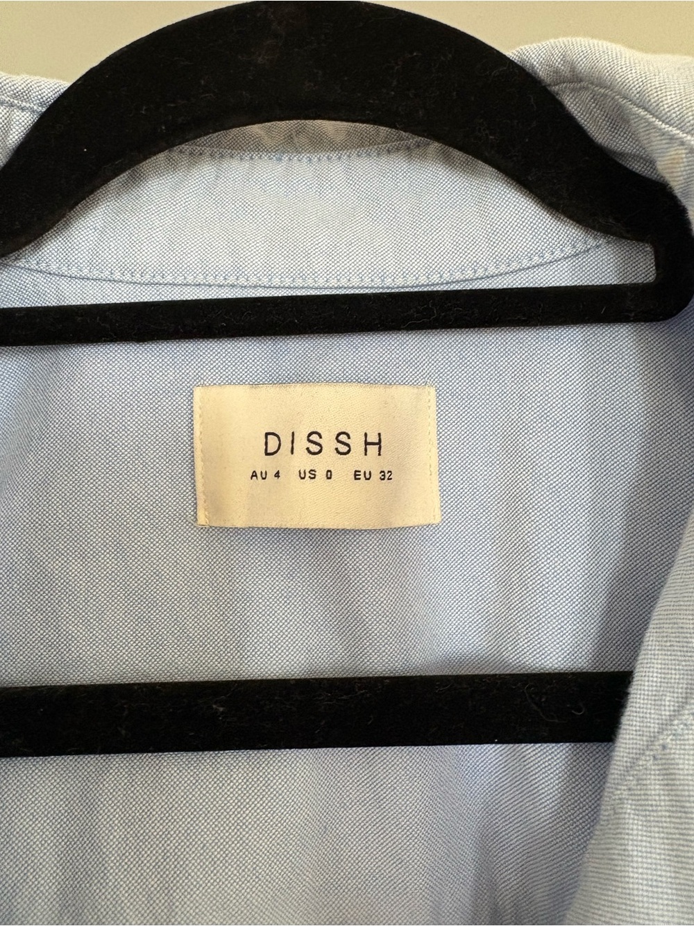 DISSH Light Blue Relaxed Button-Up Shirt - Picture 5 of 9